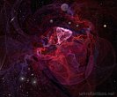 Heart-shaped Nebula by Ingrid Funk